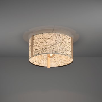Eglo - Loftlampe 1xE27/25W/230V beige
