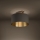 Eglo - Loftlampe 1xE27/40W/230V brun/guldfarvet
