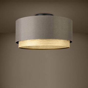 Eglo - Loftlampe 1xE27/40W/230V brun