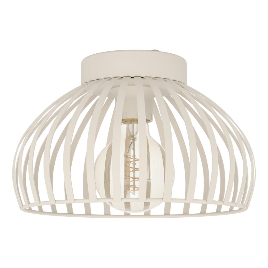 Eglo - Loftlampe 1xE27/40W/230V diameter 28 cm cremefarvet