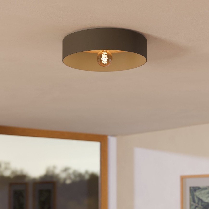 Eglo - Loftlampe 1xE27/40W/230V grå