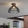 Eglo - Loftlampe 1xE27/40W/230V sort