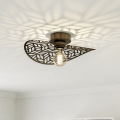Eglo - Loftlampe 1xE27/60W/230V Ø 40 cm, bronzefarvet