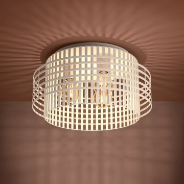 Eglo - Loftlampe 3xE27/40W/230V cremefarvet