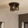 Eglo - Loftlampe 3xE27/40W/230V grå