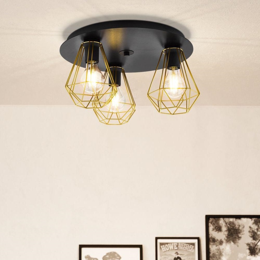 Eglo - Loftlampe 3xE27/40W/230V