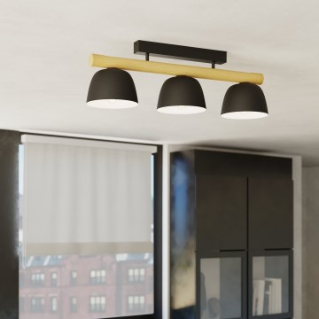 Eglo - Loftlampe 3xE27/40W/230V