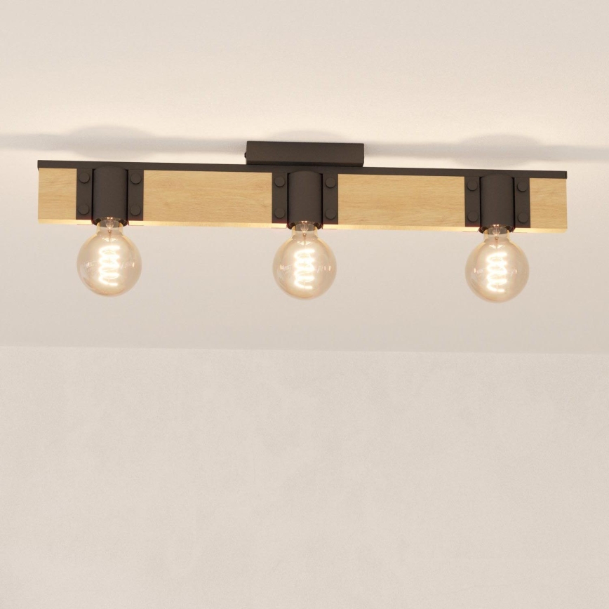 Eglo - Loftlampe 3xE27/40W/230V