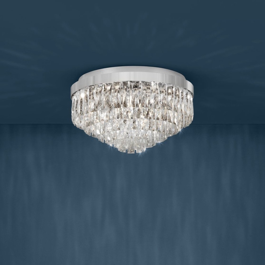 Eglo - Loftlampe 8xE14/40W/230V