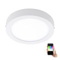 Eglo - Loftlampe m. RGBW-farver dæmpbar FUEVA-C LED/21W/230V
