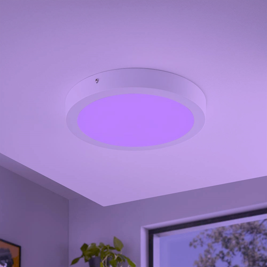 Eglo - Loftlampe m. RGBW-farver dæmpbar FUEVA-C LED/21W/230V