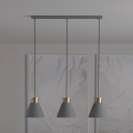 Eglo - Loftlampe med ledning 3xE27/40W/230V