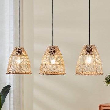Eglo - Loftlampe med ledning 3xE27/40W/230V