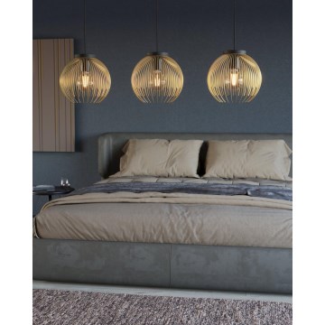 Eglo - Loftlampe med ledning 3xE27/40W/230V