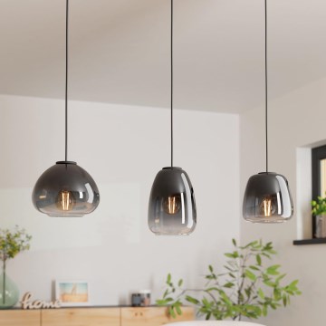 Eglo - Loftlampe med ledning 3xE27/40W/230V
