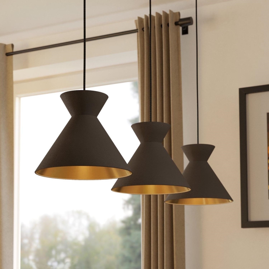 Eglo - Loftlampe med ledning 3xE27/40W/230V