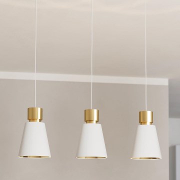 Eglo - Loftlampe med ledning 3xE27/40W/230V