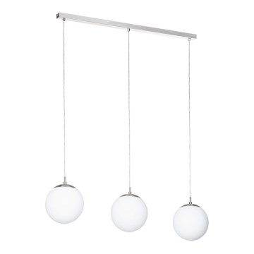 Eglo - Loftlampe med ledning 3xE27/40W/230V