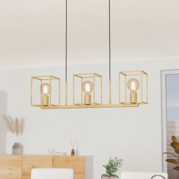 Eglo - Loftlampe med ledning 3xE27/40W/230V