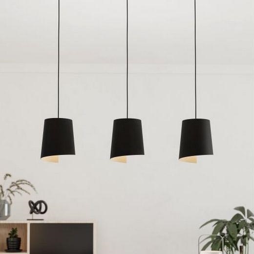 Eglo - Loftlampe med ledning 3xE27/40W/230V