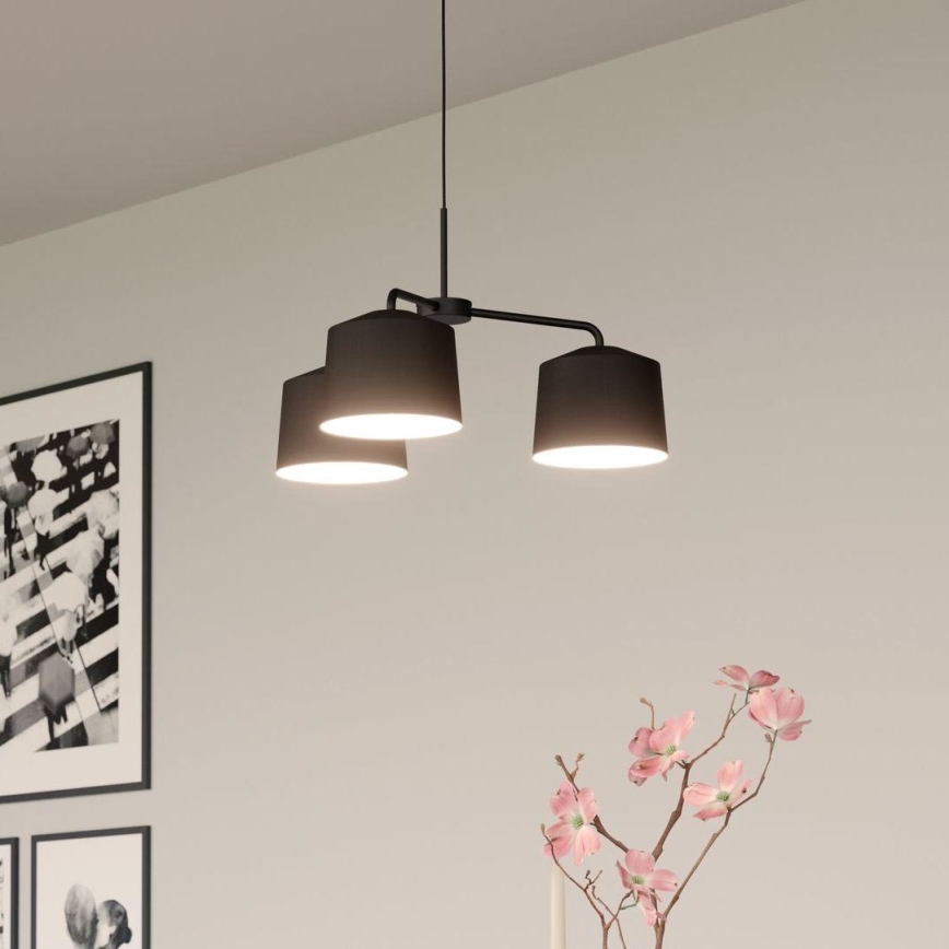 Eglo - Loftlampe med ledning 3xE27/40W/230V