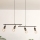 Eglo - Loftlampe med ledning 4xE27/10W/230V
