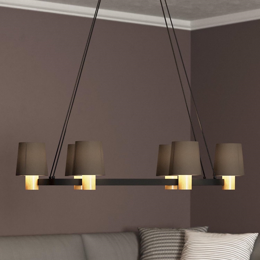 Eglo - Loftlampe med wire 6xE27/40W/230V