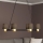 Eglo - Loftlampe med wire 6xE27/40W/230V