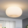 EGLO - Loftlampe OPTICA 2xE27/60W/230V opalglas diameter 35 cm
