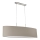 Eglo - Loftlampe på ledning 2xE27/60W/230V taupe