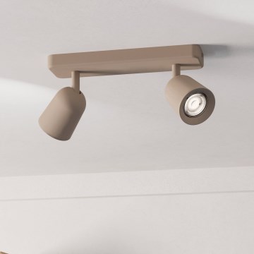 Eglo - Loftspot 2xGU10/10W/230V beige