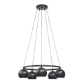 Eglo - Lysekrone i en snor 5xE14/40W/230V