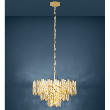 Eglo - Lysekrone i kæde 10xE14/25W/230V diam. 63 cm