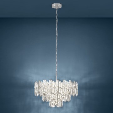 Eglo - Lysekrone i kæde 10xE14/25W/230V diam. 63 cm