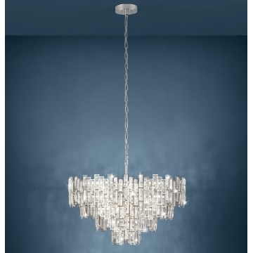 Eglo - Lysekrone i kæde 10xE14/25W/230V diam. 78 cm
