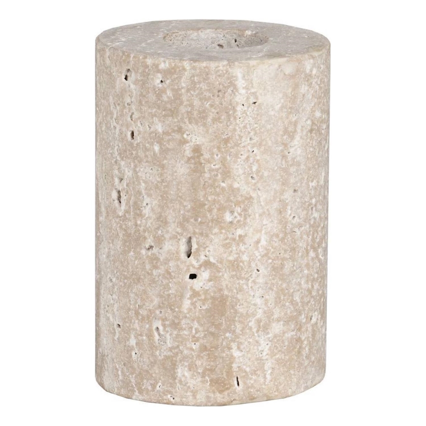 Eglo - Lysestage 7,5x5 cm marmor/beige