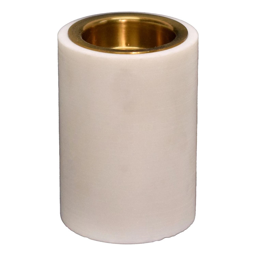 Eglo - Lysestage 8,5x6 cm marmor/hvid