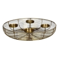 Eglo - Lysestage Ø 45 cm i guld