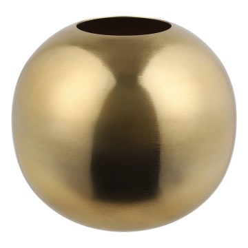 Eglo - Metalvase 22,5x25 cm guldfarvet