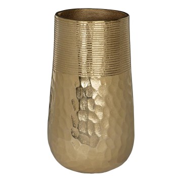 Eglo - Metalvase 28x16 cm guldfarvet