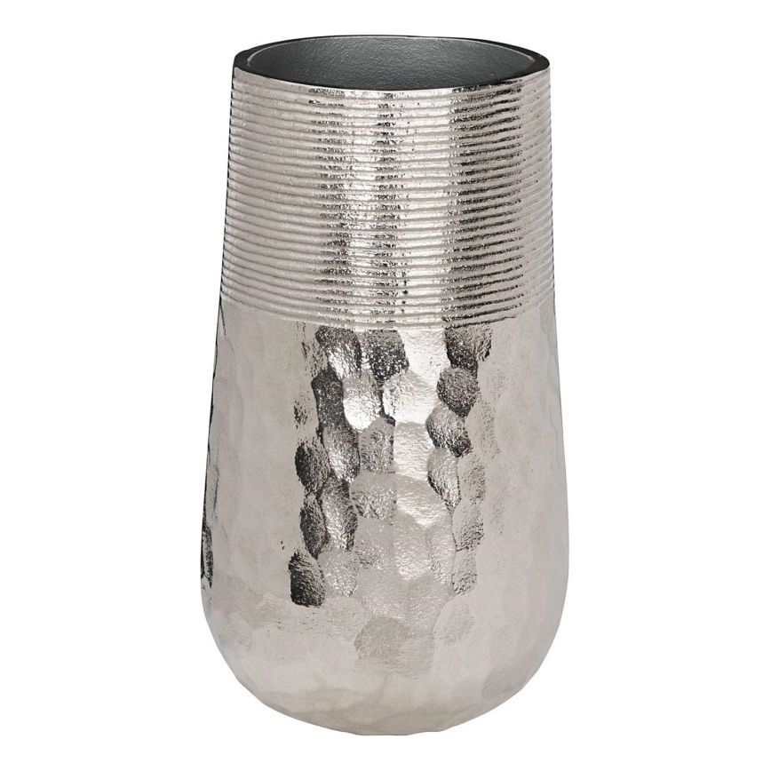 Eglo - Metalvase 28x16 cm sølvfarvet