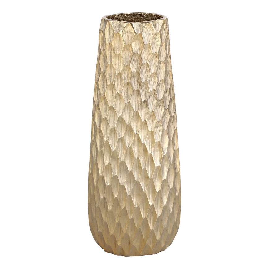 Eglo - Metalvase 31x12 cm guldfarvet