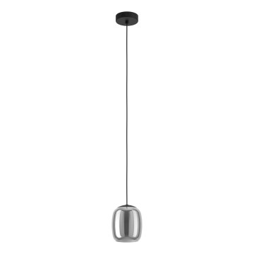 Eglo - Pendel 1xE27/28W/230V grå
