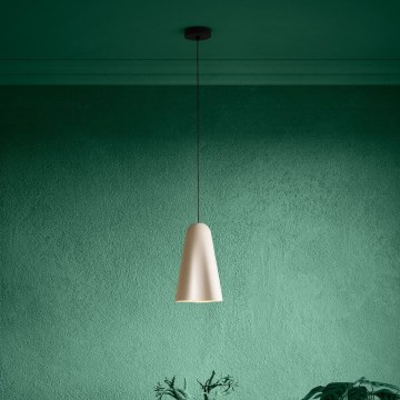 Eglo - Pendel 1xE27/40W/230V beige
