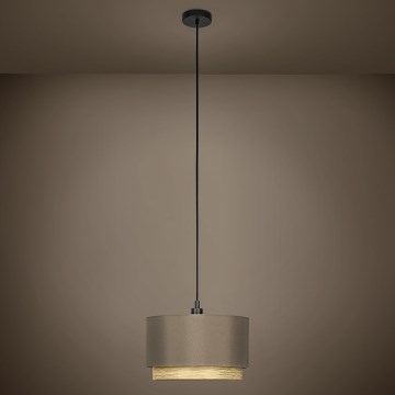 Eglo - Pendel 1xE27/40W/230V brun
