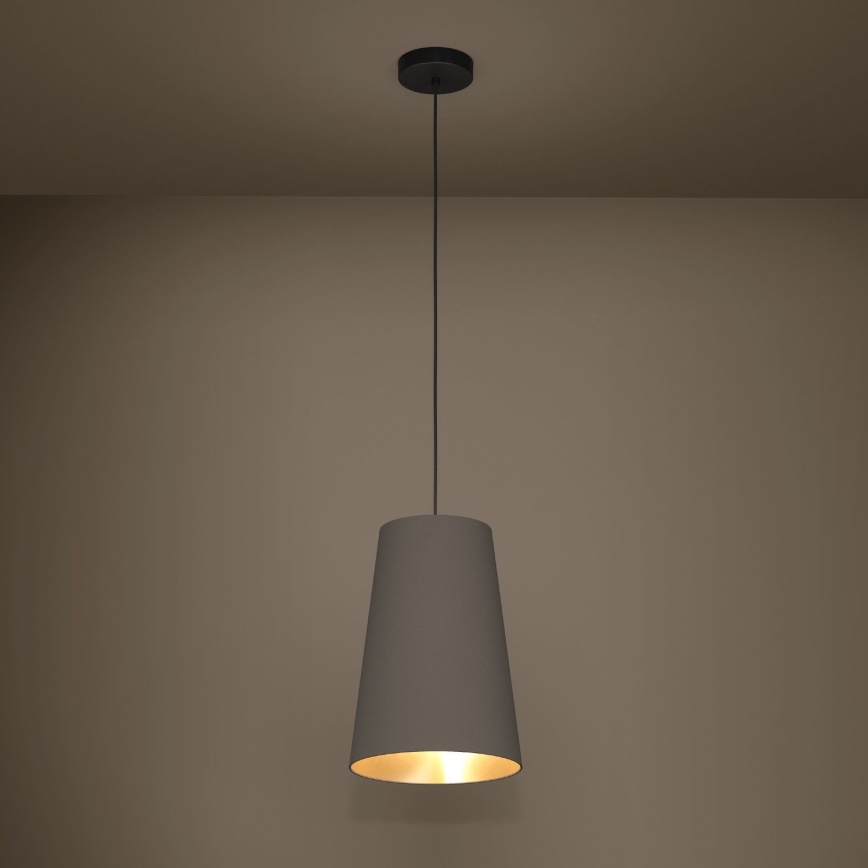 Eglo - Pendel 1xE27/40W/230V brun