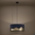 Eglo - Pendel 1xE27/40W/230V diameter 53 cm blå/guldfarvet