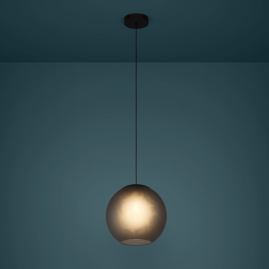 Eglo - Pendel 1xE27/40W/230V røget