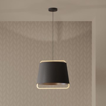 Eglo - Pendel 1xE27/40W/230V sort