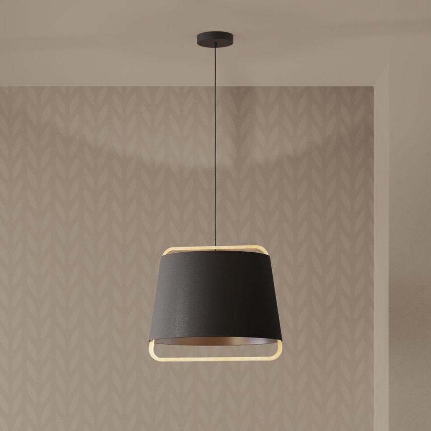 Eglo - Pendel 1xE27/40W/230V sort